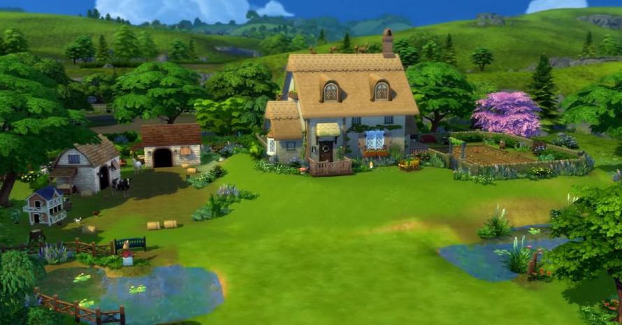 origin the sims 4 cottage living